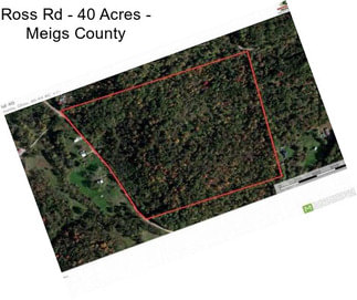 Ross Rd - 40 Acres - Meigs County