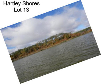 Hartley Shores Lot 13