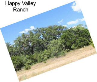 Happy Valley Ranch