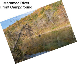 Meramec River Front Campground