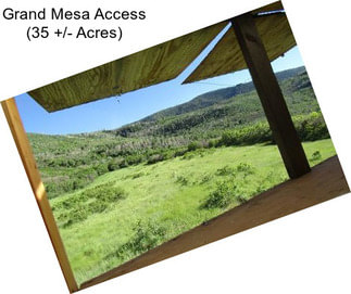 Grand Mesa Access (35 +/- Acres)