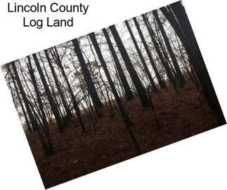 Lincoln County Log Land