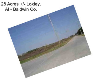 28 Acres +/- Loxley, Al - Baldwin Co.