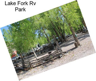Lake Fork Rv Park