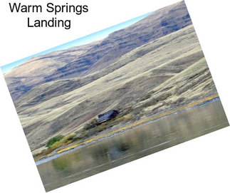 Warm Springs Landing