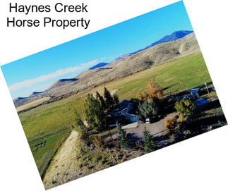 Haynes Creek Horse Property