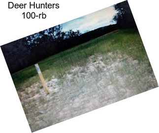 Deer Hunters 100-rb