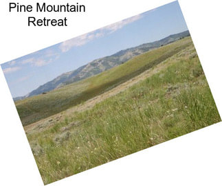 Pine Mountain Retreat