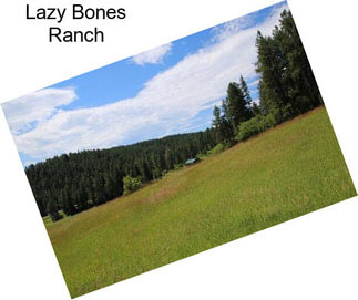 Lazy Bones Ranch