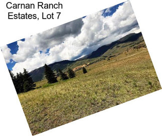 Carnan Ranch Estates, Lot 7