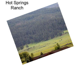 Hot Springs Ranch