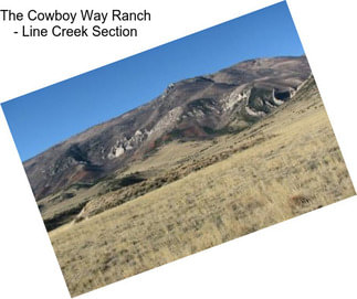 The Cowboy Way Ranch - Line Creek Section