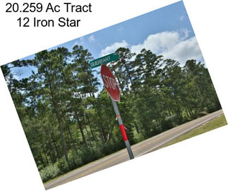 20.259 Ac Tract 12 Iron Star