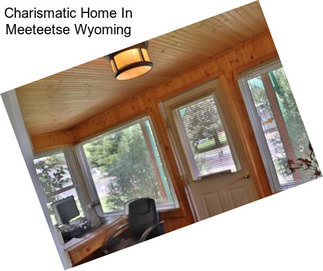 Charismatic Home In Meeteetse Wyoming