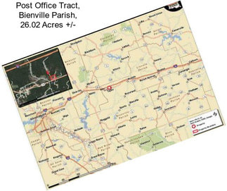 Post Office Tract, Bienville Parish, 26.02 Acres +/-