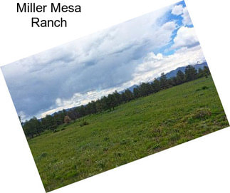 Miller Mesa Ranch