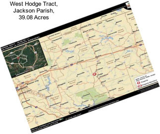 West Hodge Tract, Jackson Parish, 39.08 Acres