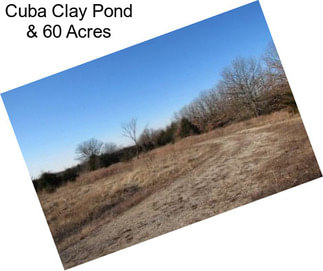 Cuba Clay Pond & 60 Acres