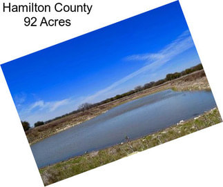 Hamilton County 92 Acres