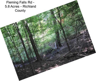 Fleming Falls Rd - 5.8 Acres - Richland County