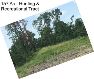 157 Ac - Hunting & Recreational Tract