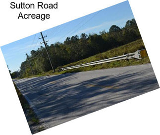 Sutton Road Acreage