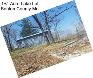 1+/- Acre Lake Lot Benton County Mo