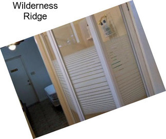 Wilderness Ridge