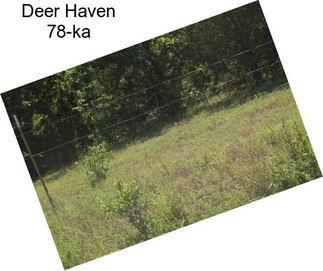 Deer Haven 78-ka