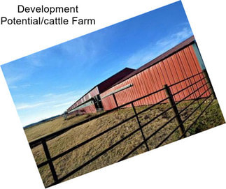 Development Potential/cattle Farm
