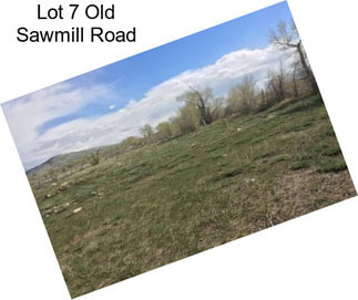 Lot 7 Old Sawmill Road