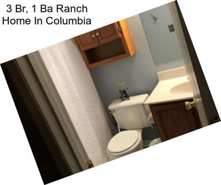 3 Br, 1 Ba Ranch Home In Columbia