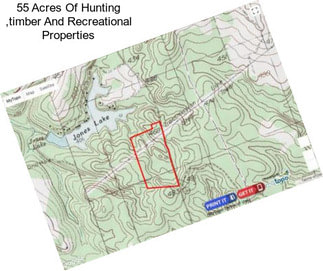 55 Acres Of Hunting ,timber And Recreational Properties