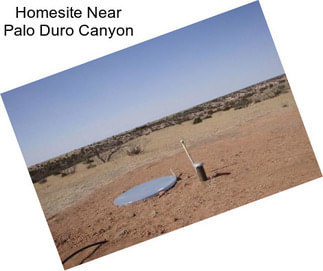 Homesite Near Palo Duro Canyon