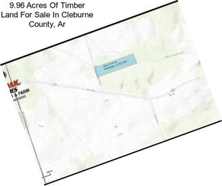 9.96 Acres Of Timber Land For Sale In Cleburne County, Ar