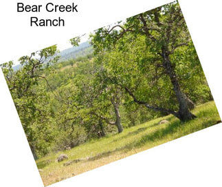 Bear Creek Ranch