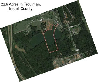 22.9 Acres In Troutman, Iredell County