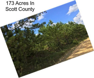 173 Acres In Scott County