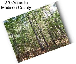 270 Acres In Madison County