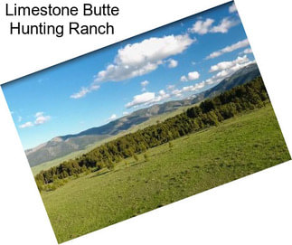 Limestone Butte Hunting Ranch