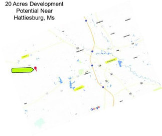 20 Acres Development Potential Near Hattiesburg, Ms