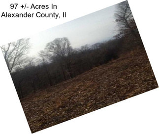 97 +/- Acres In Alexander County, Il