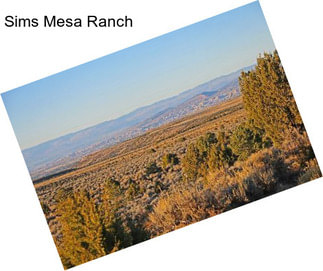 Sims Mesa Ranch