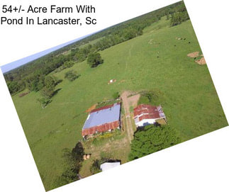 54+/- Acre Farm With Pond In Lancaster, Sc