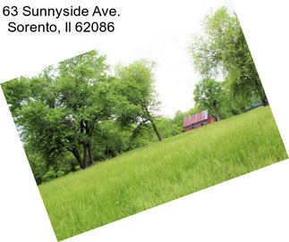 63 Sunnyside Ave. Sorento, Il 62086