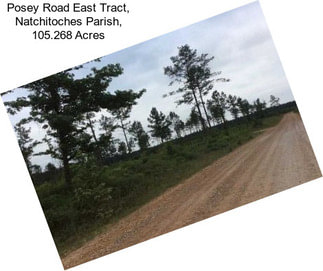 Posey Road East Tract, Natchitoches Parish, 105.268 Acres