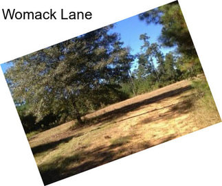 Womack Lane