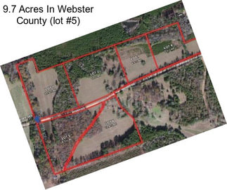 9.7 Acres In Webster County (lot #5)