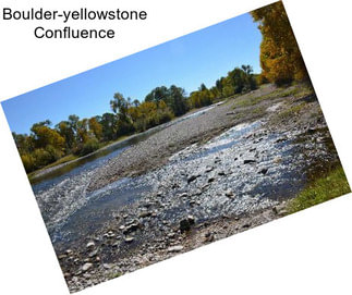 Boulder-yellowstone Confluence