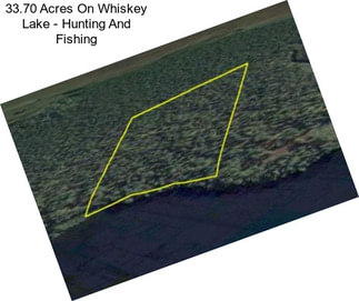 33.70 Acres On Whiskey Lake - Hunting And Fishing